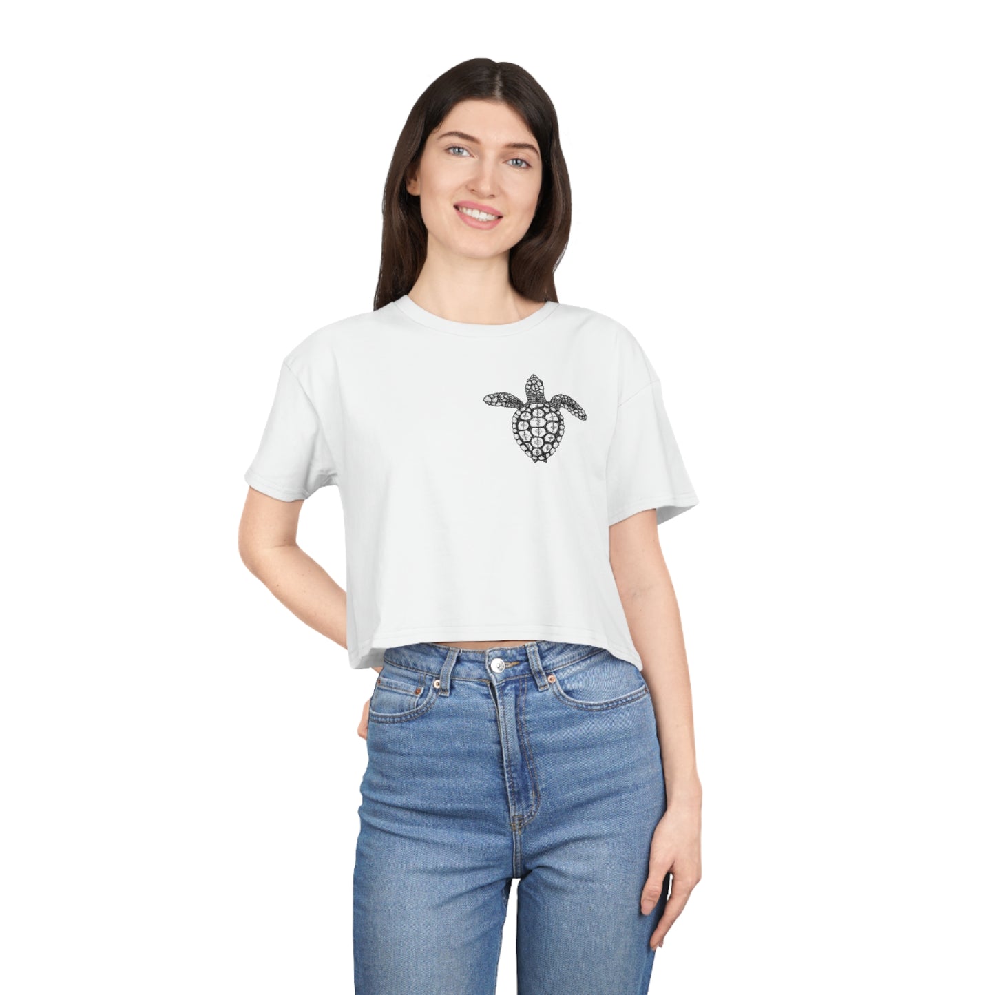 Loggerhead Turtle Crop Tee