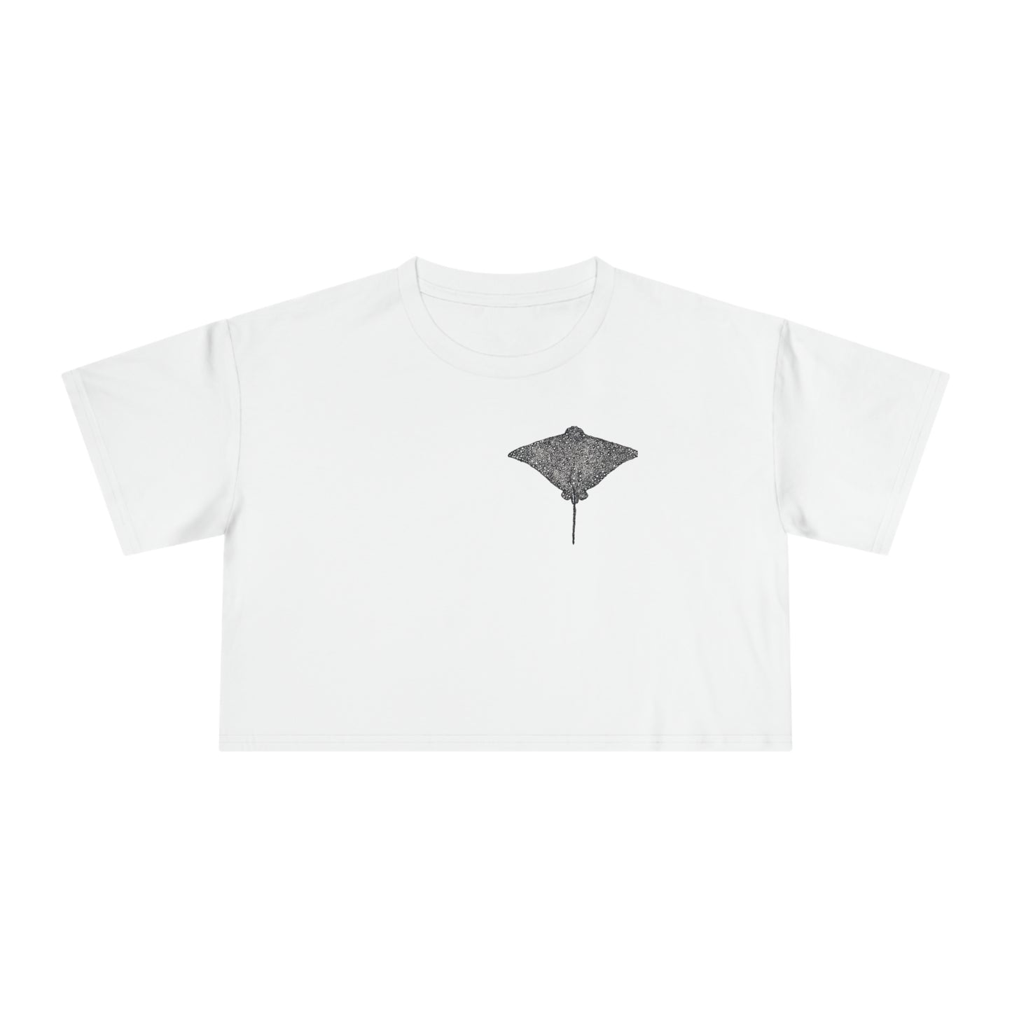 Spotted Ray Crop Tee