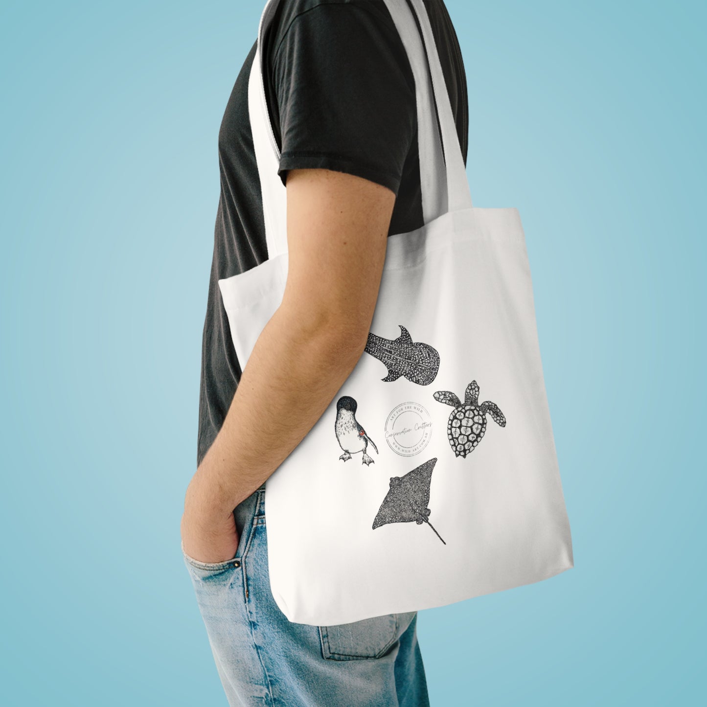 Ocean Magic Cotton Tote Bag