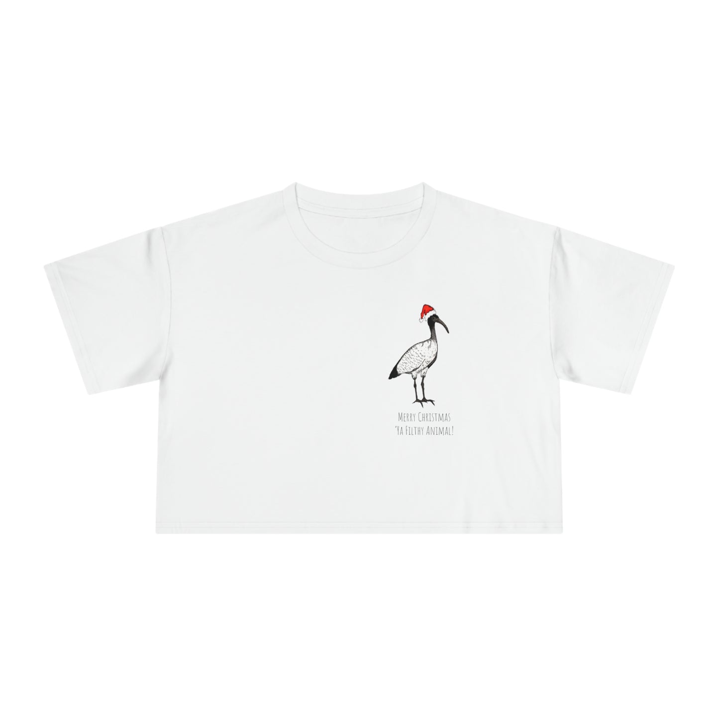 Christmas Ibis Crop Tee
