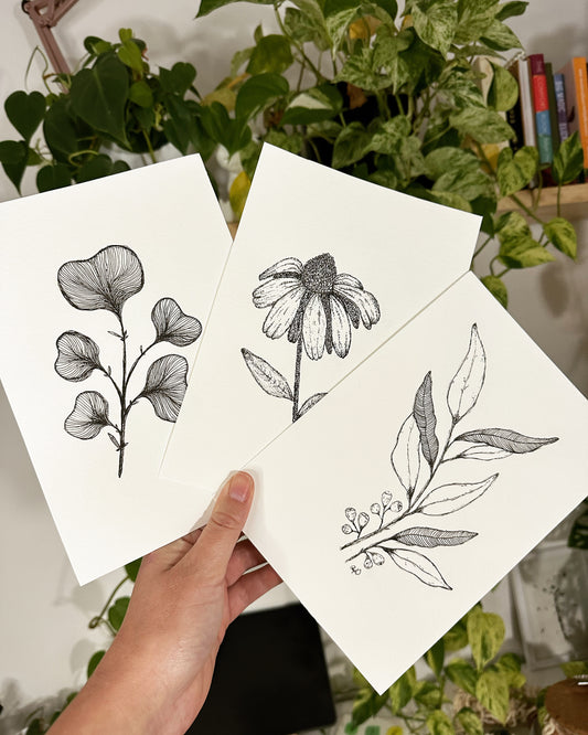 Botanical Print Bundle