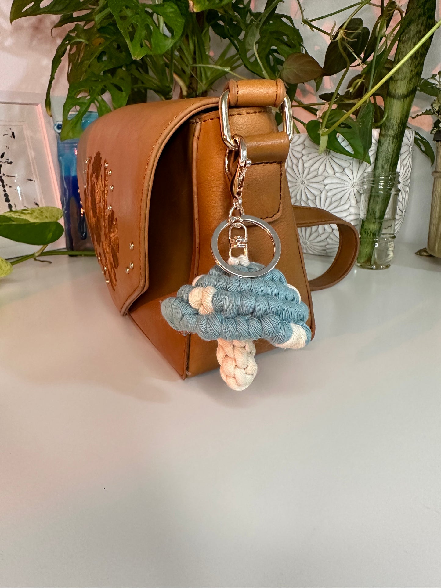 Magic Mushroom Bag Charm