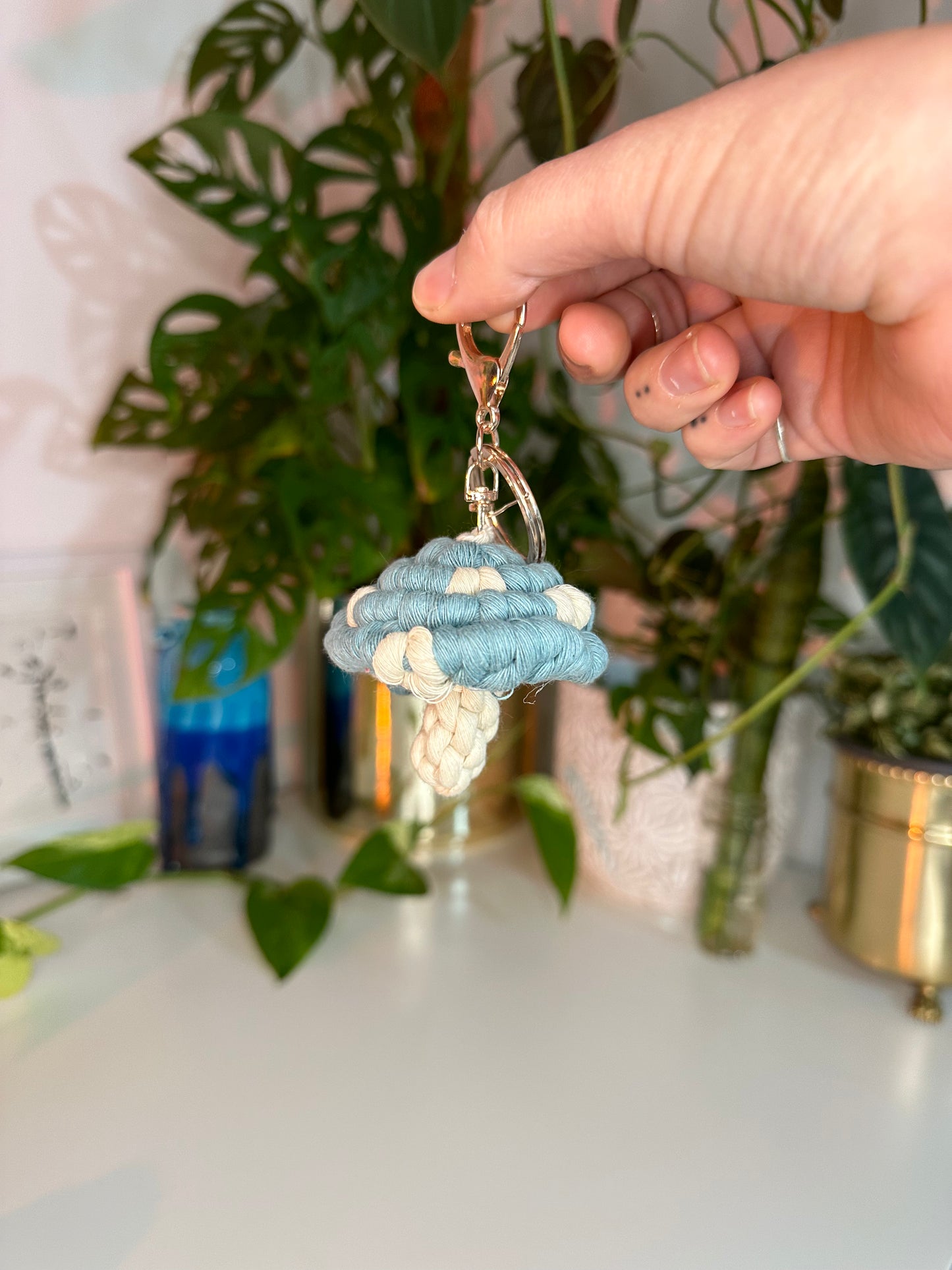 Magic Mushroom Bag Charm