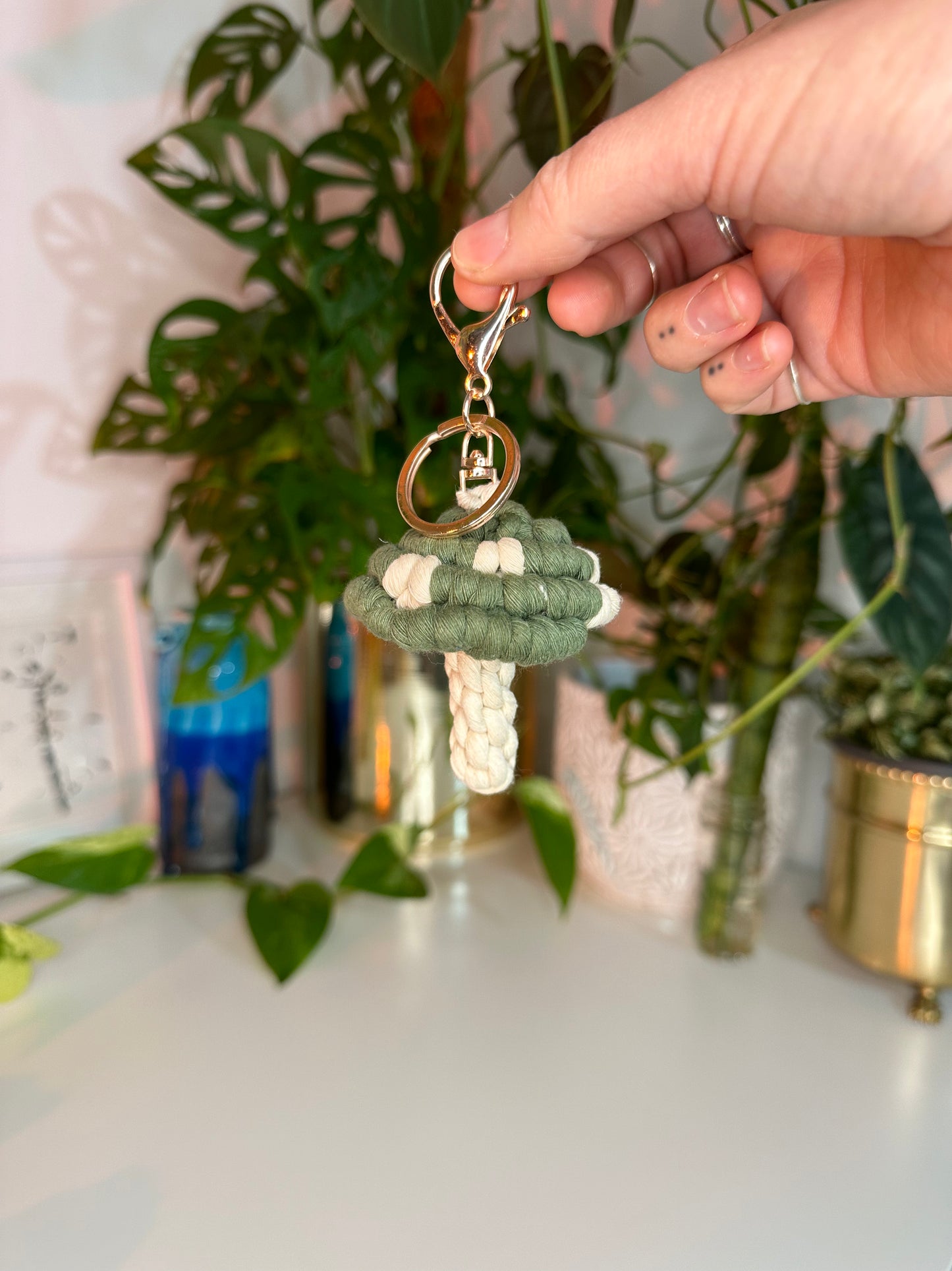 Magic Mushroom Bag Charm