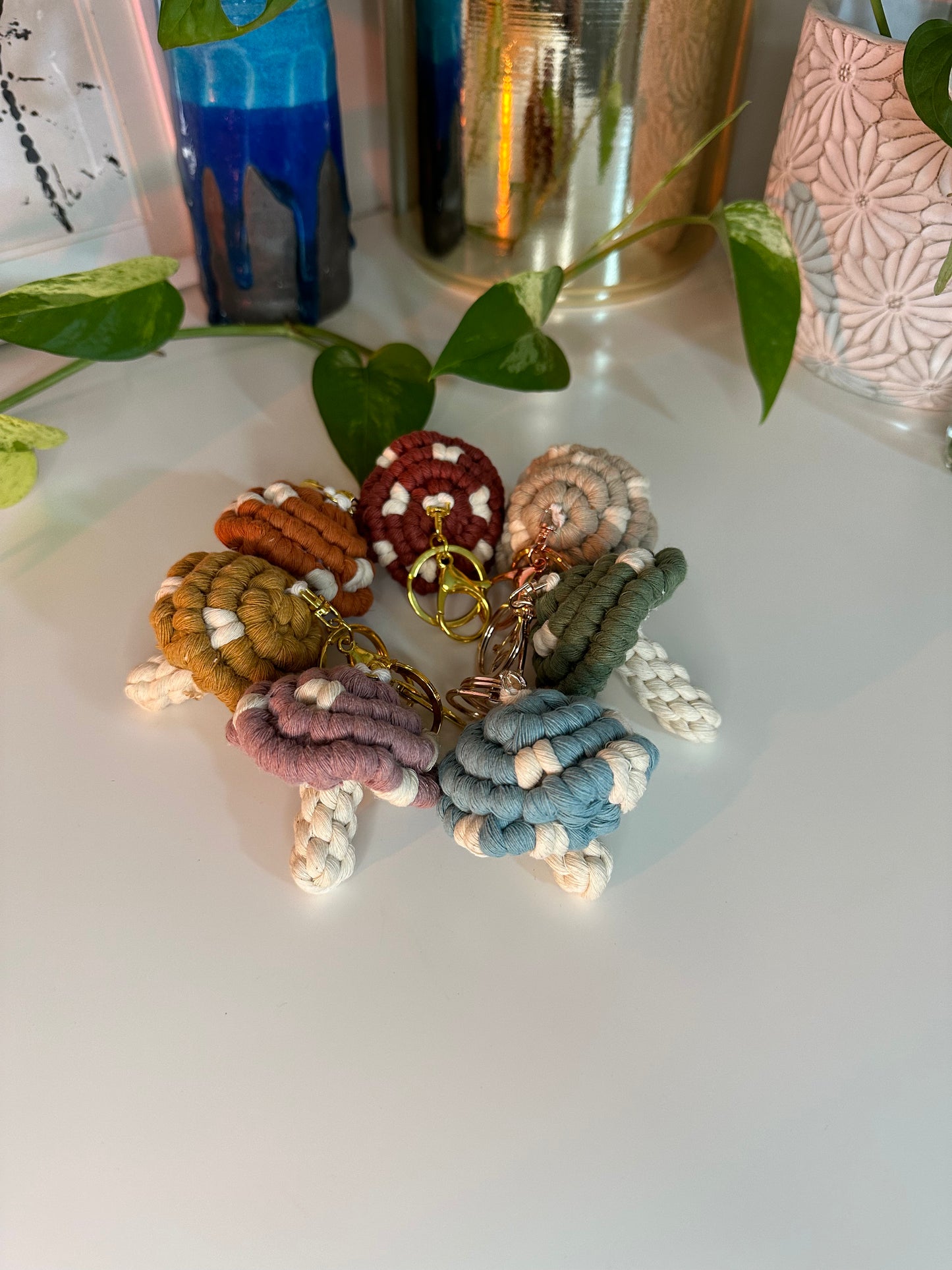 Magic Mushroom Bag Charm