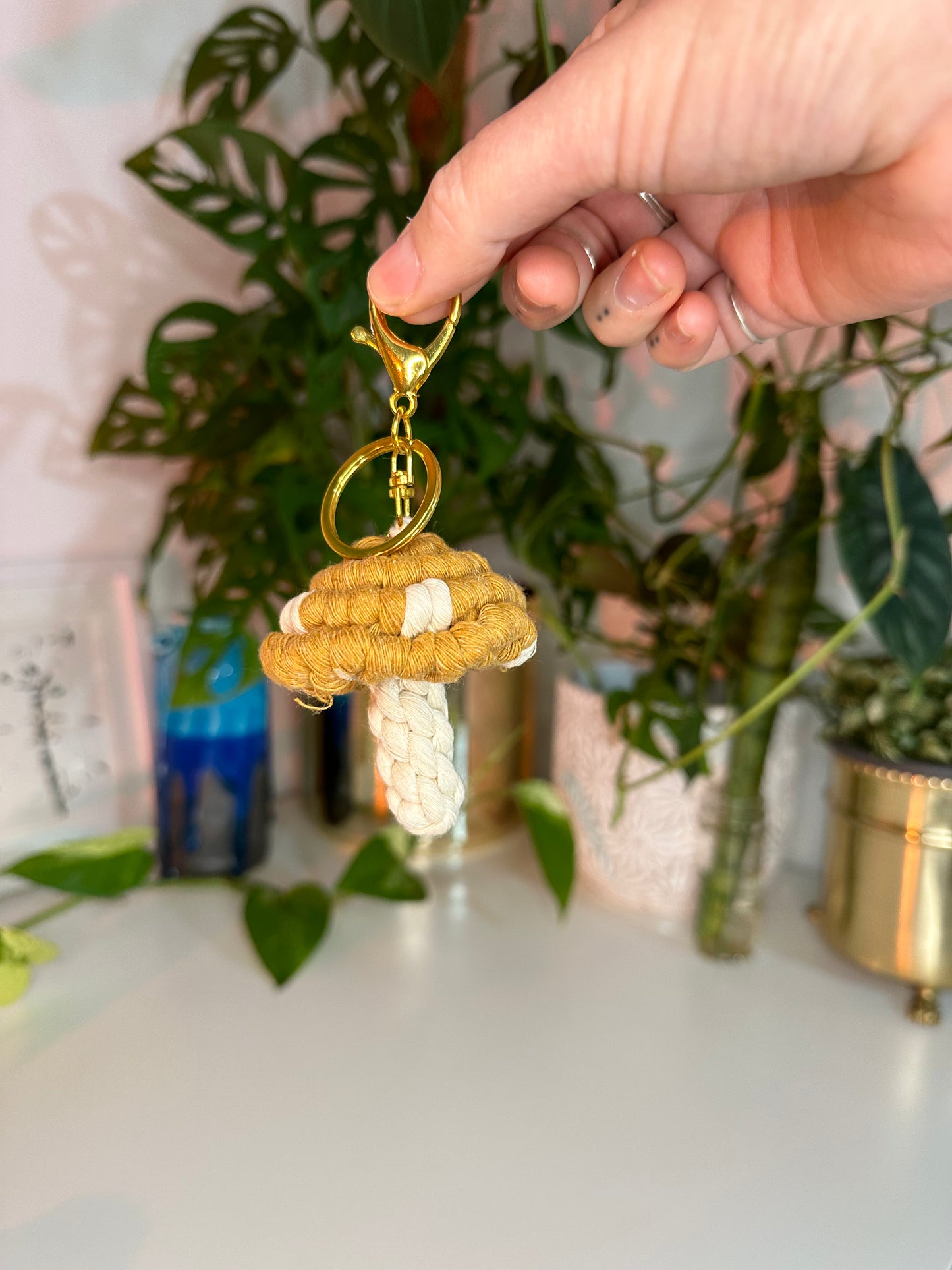 Magic Mushroom Bag Charm